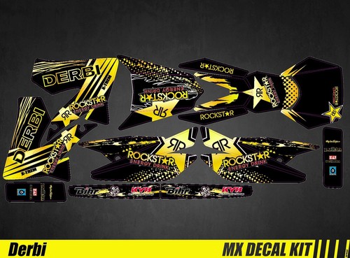 Kit decorativo moto - moto, derbi