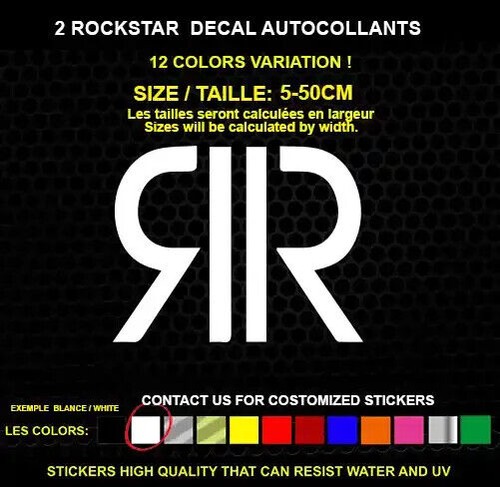 Adesivi rockstar - adesivi,