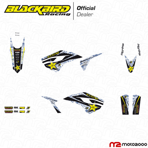 Blackbird racing kit adesivi - racing,