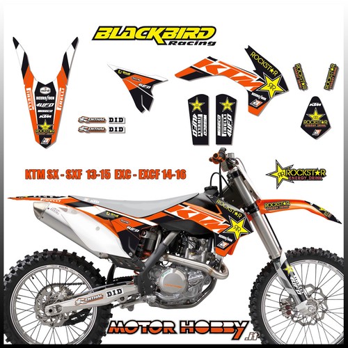 Kit adesivi blackbird - adesivi,