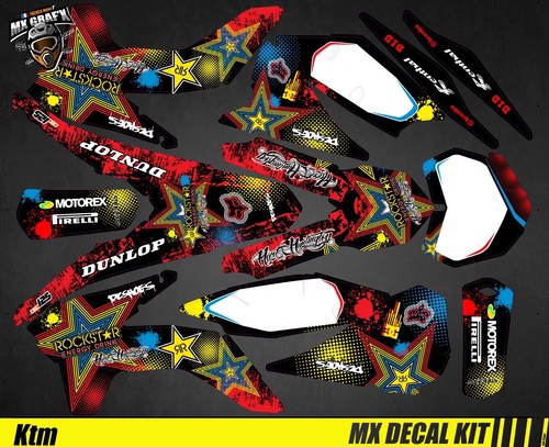 Kit adesivi moto grafx - moto, per
