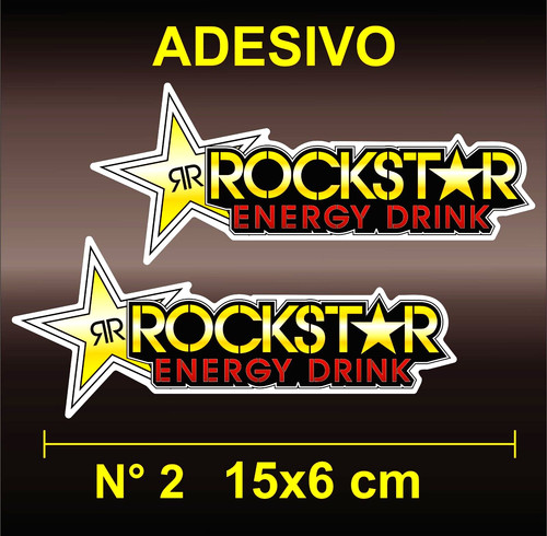 Adesivi sticker rockstar - adesivi,