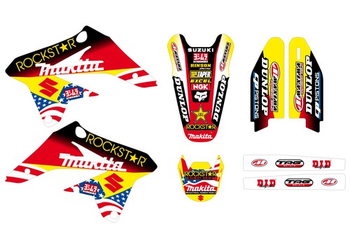 Kit grafiche adesivi suzuki - adesivi,