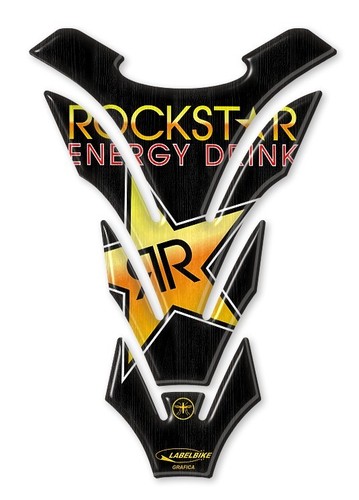 Paraserbatoio rockstar adesivi - rockstar,