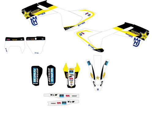 Kit adesivi grafiche husqvarna - kit,